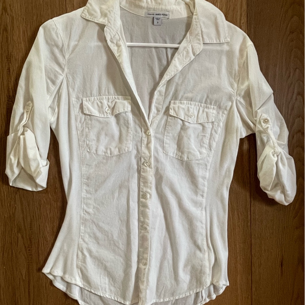 James Perse Classic Button Down - image 1